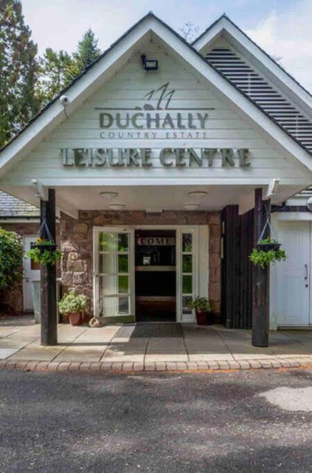 Ryder Cup Lodge Duchally - Free Access To Leisure Club Swimming Pool Hot Tub Steam Room - Starlink Satellite Internet - Sky Glass Now Dog Friendly For 2025 Auchterarder Dış mekan fotoğraf